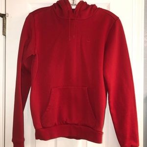 RED WOMENS NIKE HOODIE